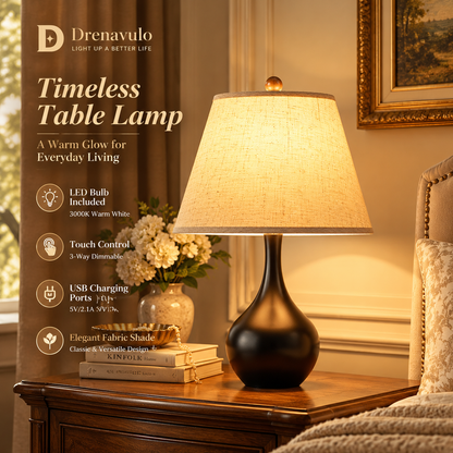Drenavulo® Touch Control Table Lamp