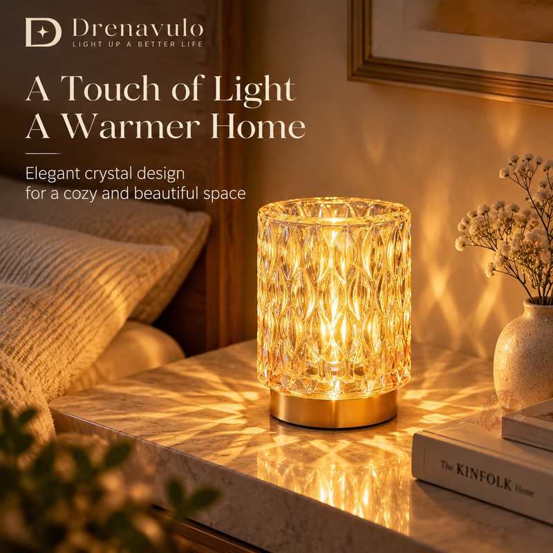 Drenavulo® Mini Crystal Accent Lamp